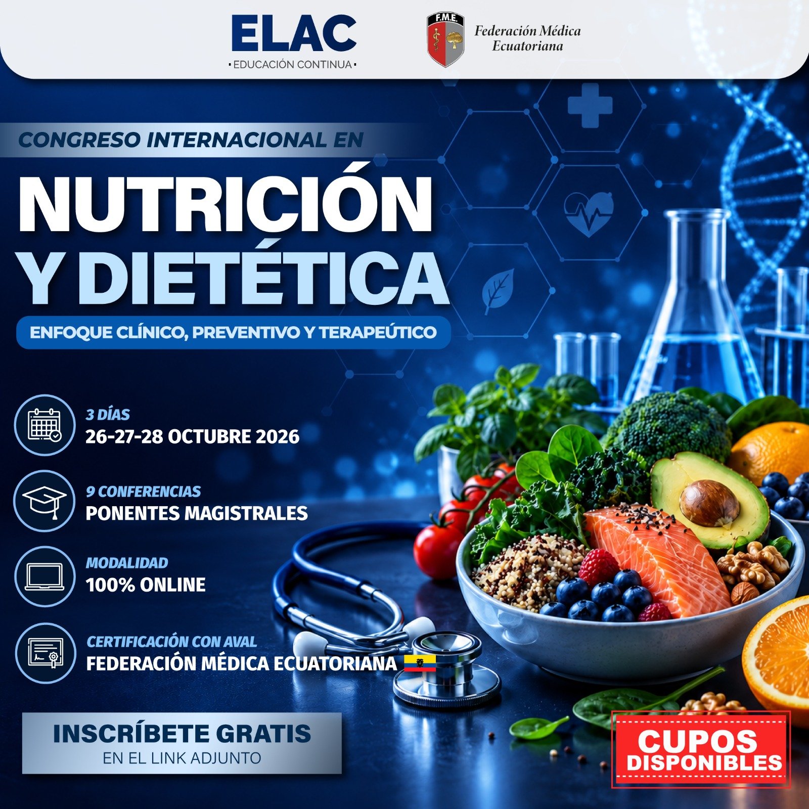 CONGRESO INTERNACIONAL DE NUTRICIÓN Y DIETÉTICA