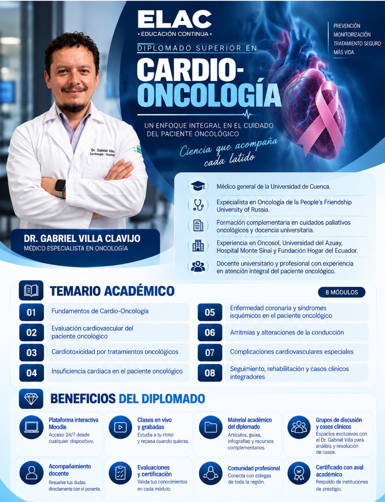 Temario de DIPLOMADO SUPERIOR EN CARDIO ONCOLOGÍA 3