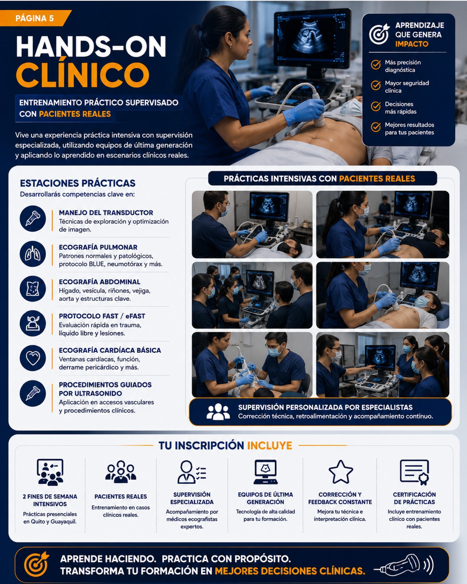 Temario de DIPLOMADO SUPERIOR EN ECOGRAFÍA CLÍNICA POCUS 5