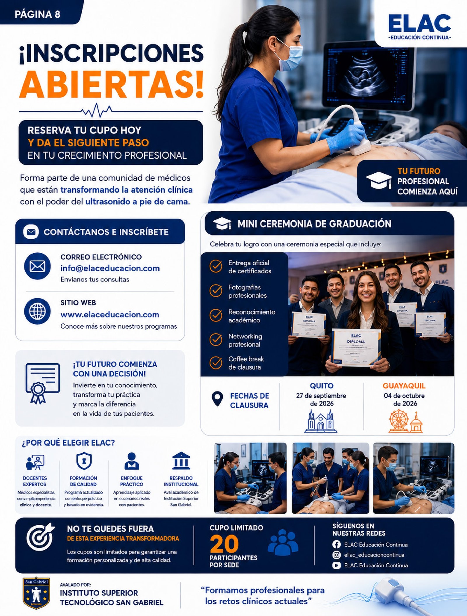 Temario de DIPLOMADO SUPERIOR EN ECOGRAFÍA CLÍNICA POCUS 8